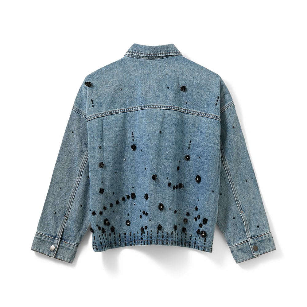 AMAYASW BOXY Jeansjacke