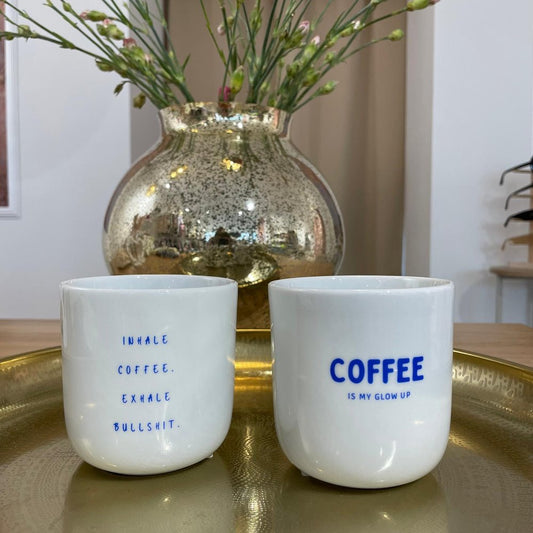 FA Becher - Porzellan mit Botschaften
