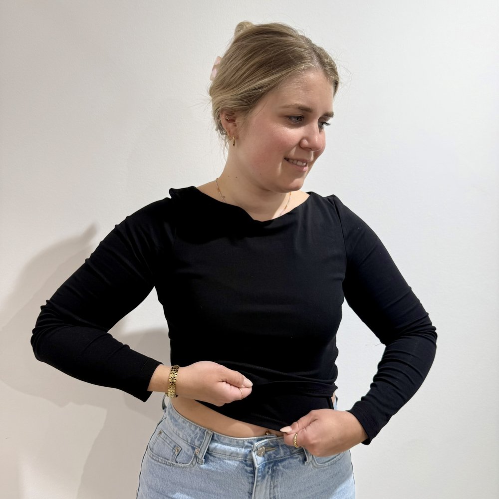 EF Langarmshirt doppellagig