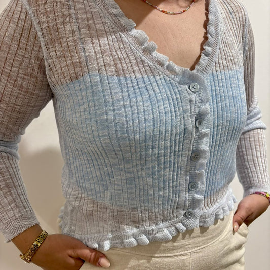 IHBULAC Strickjacke fein