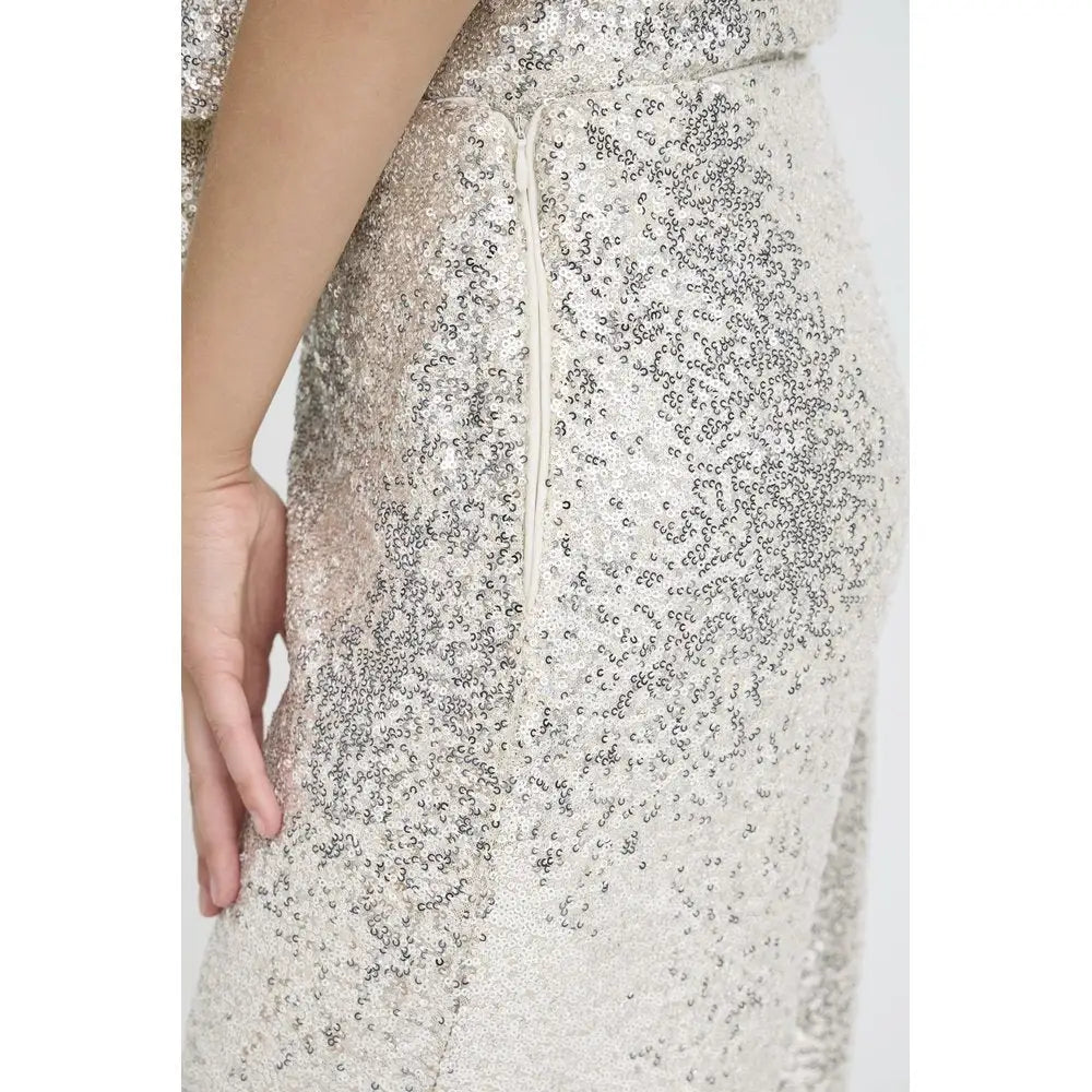 IHFAUCA PA2 Pailletten Hose - Stoffhose