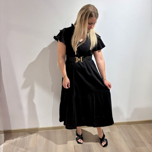 IHLIFANA Kleid lang Musselin
