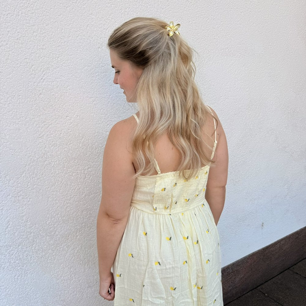 EF Kleid Zitrone Maxi