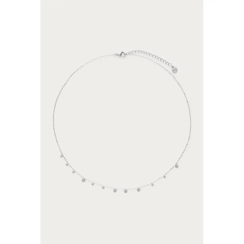 MJ Kette silber kleine Münzen - Kette