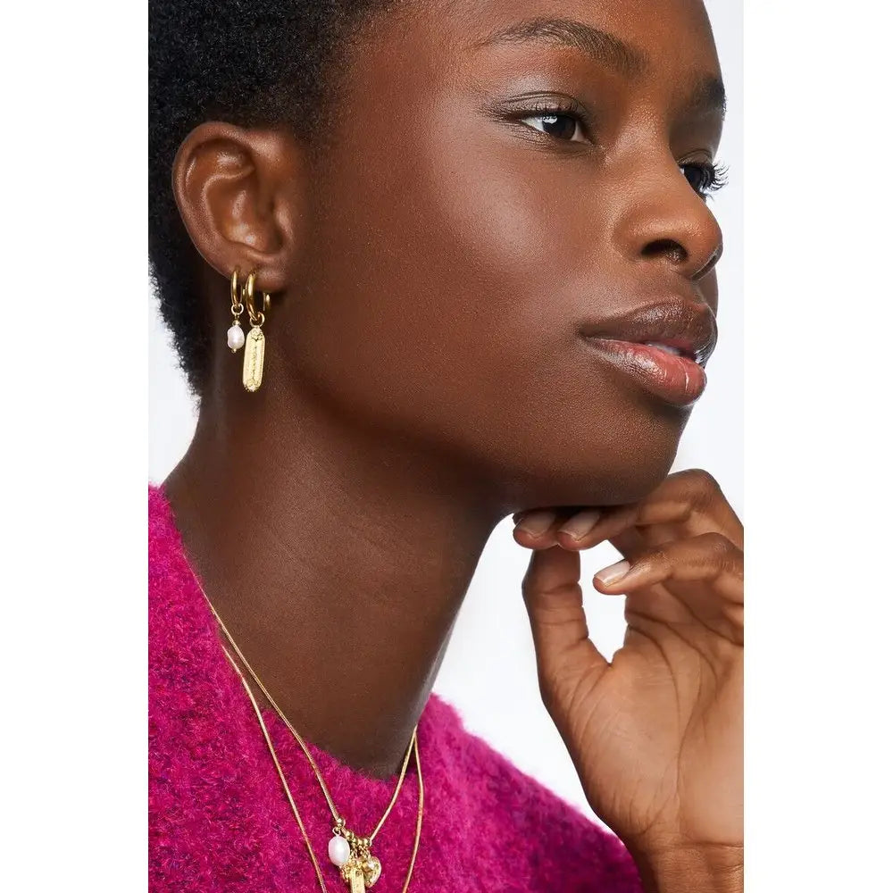 MJ Ohrring Perlenanhänger klein - Ohrring