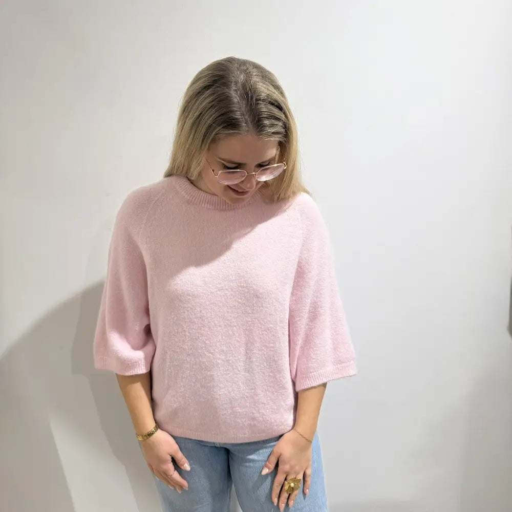 PM Pullunder 3/4 Ärmel - Farbe: rosa - Pullover