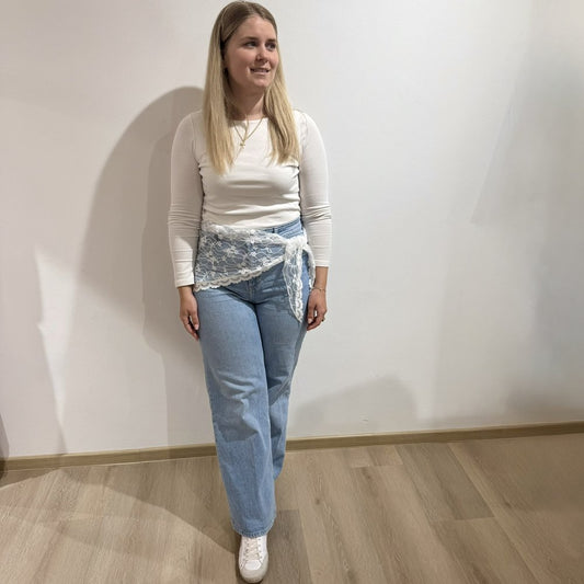 EF Spitzentuch weiß