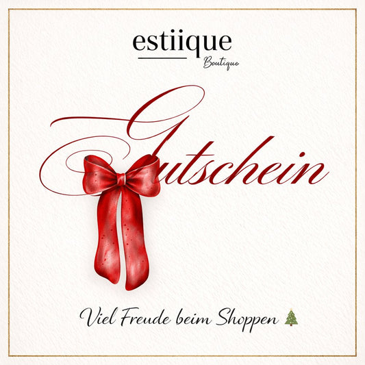 Estiique Weihnachts-Geschenkgutschein