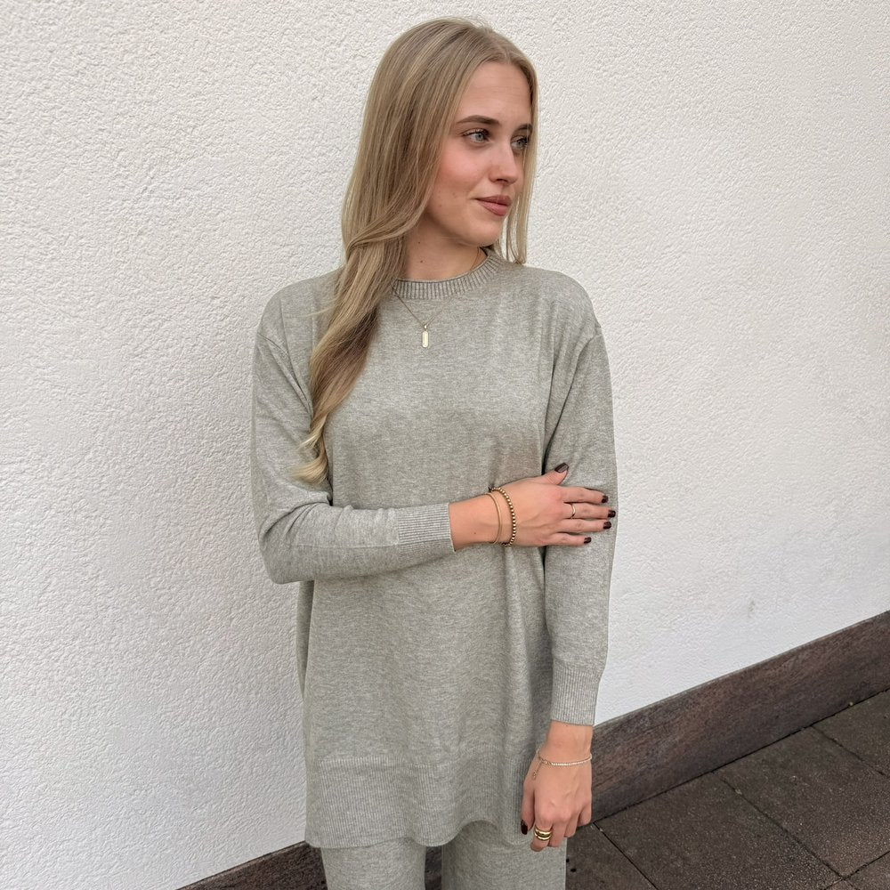 AF Strickpullover long