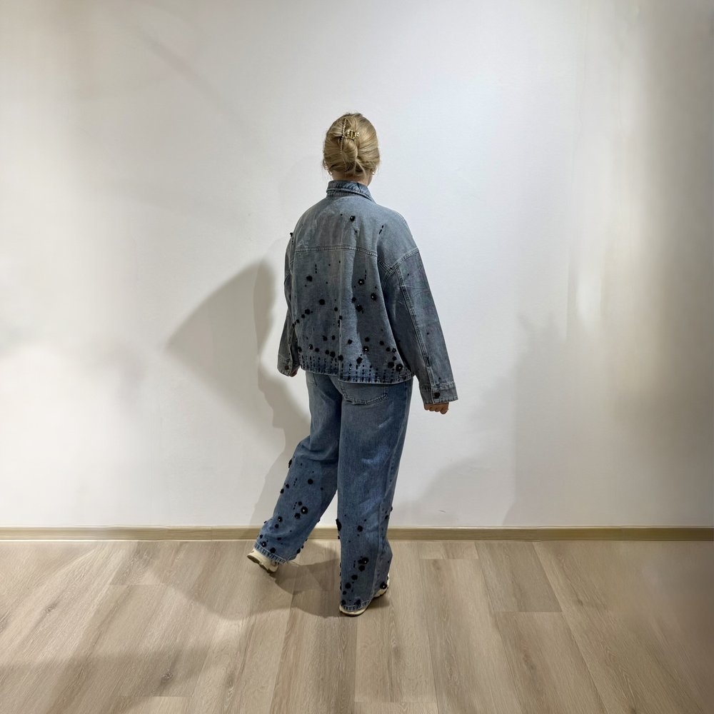AMAYASW BOXY Jeansjacke