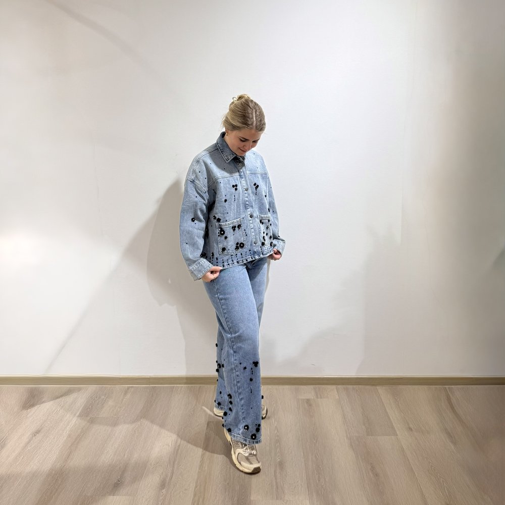AMAYASW BOXY Jeansjacke