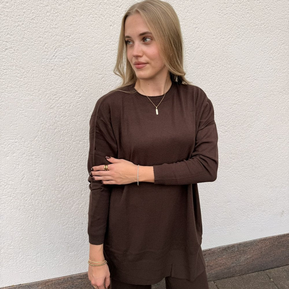 AF Strickpullover long