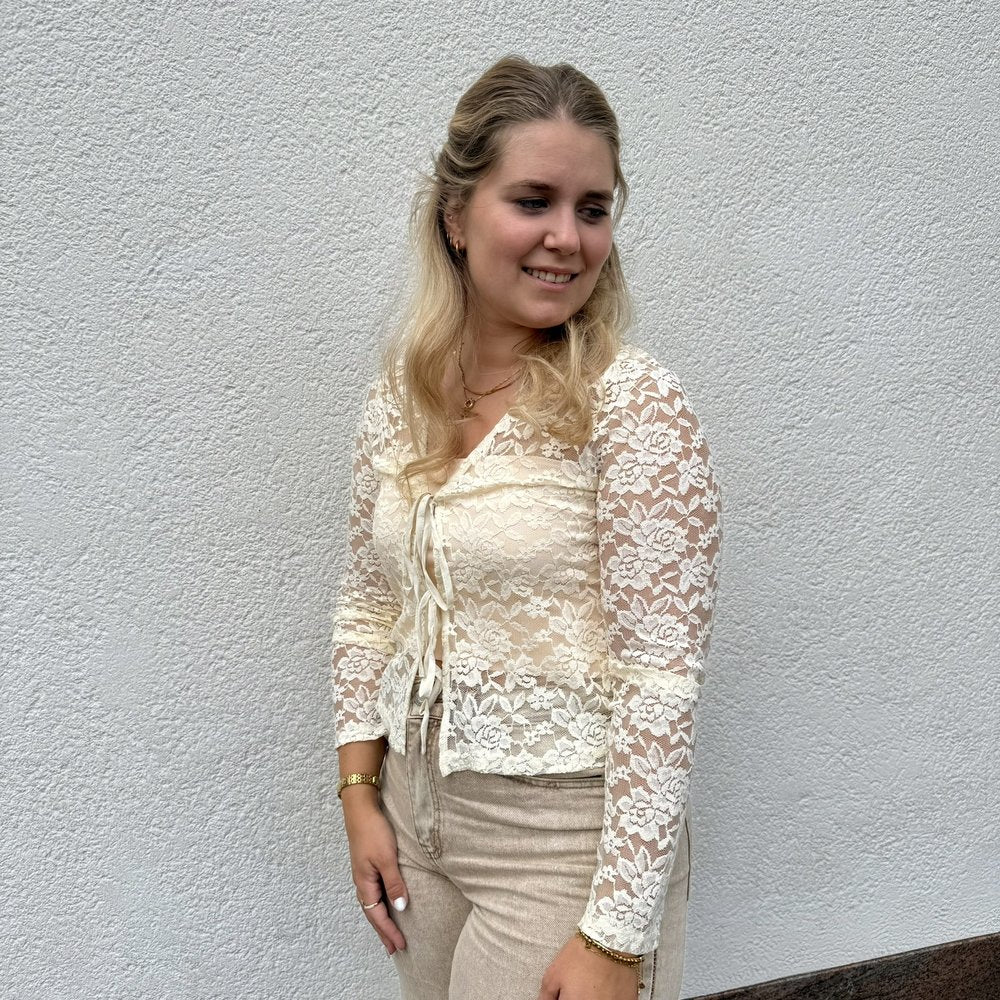 EF Strickjacke Spitze
