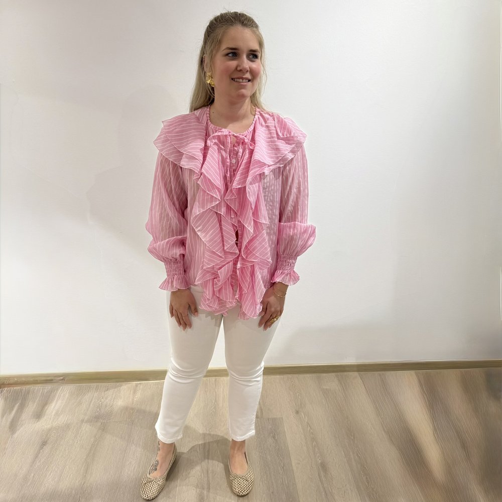 MG Bluse Rüschen
