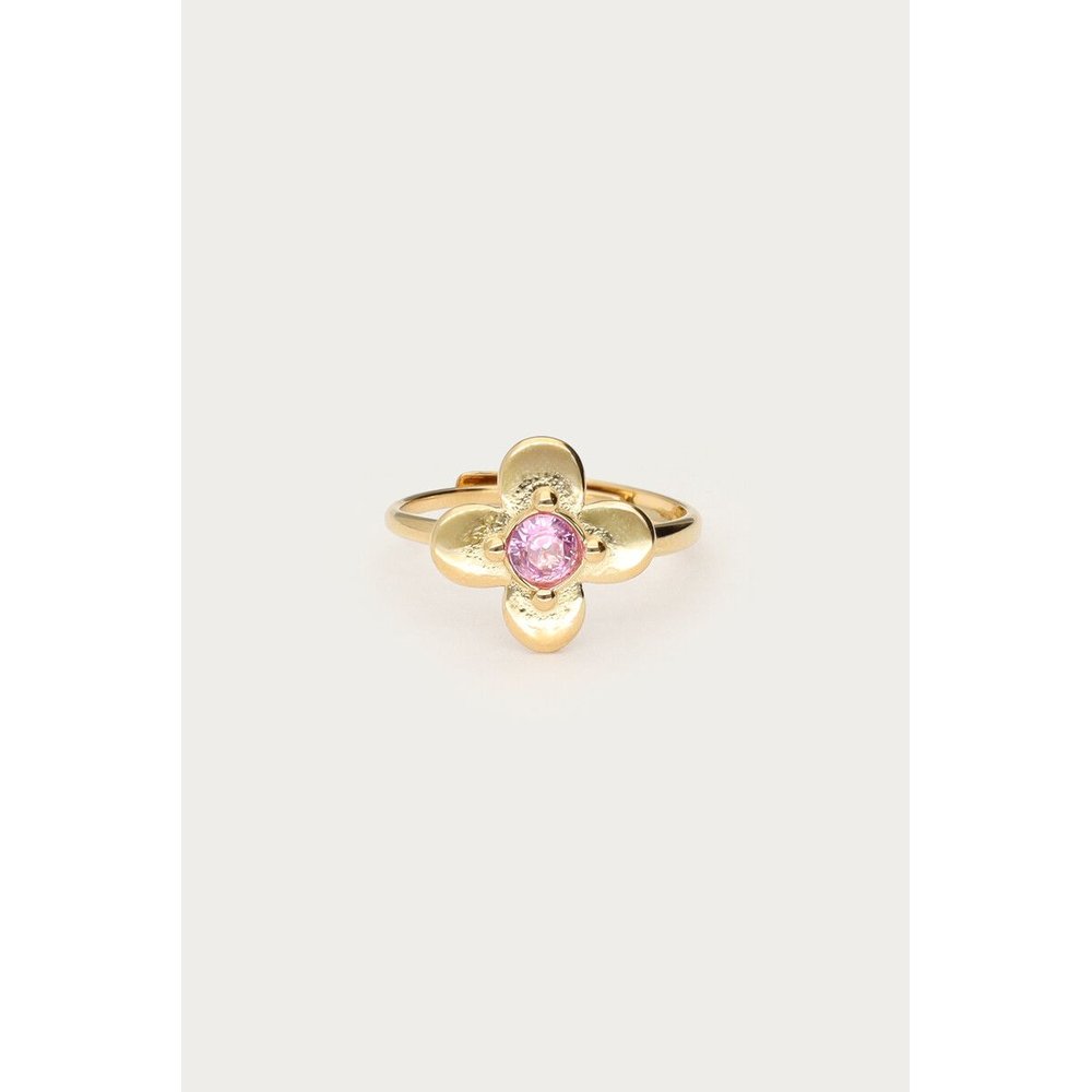 MJ Ring Botanical Blume Strassstein