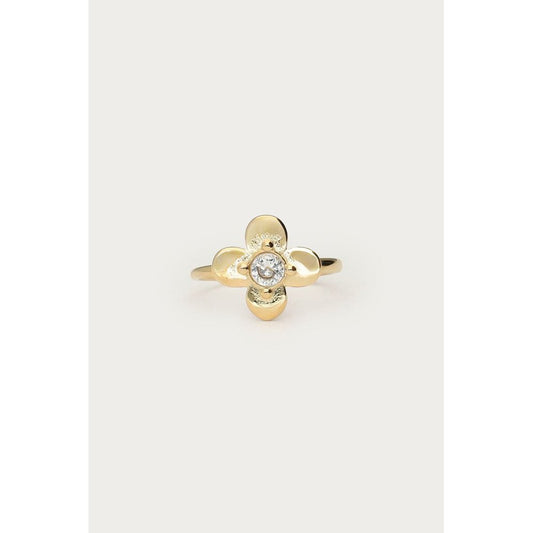 MJ Ring Botanical Blume Strassstein