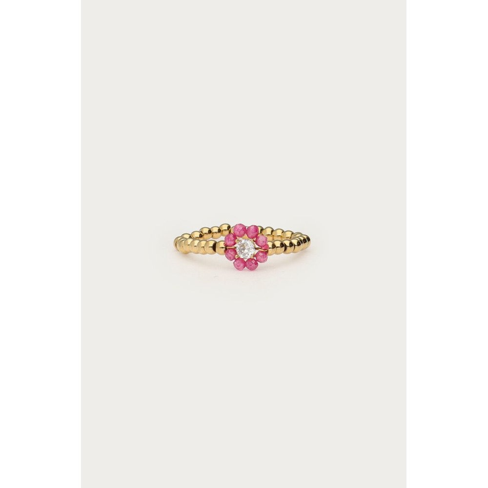 MJ Ring Stretch Perlenblume