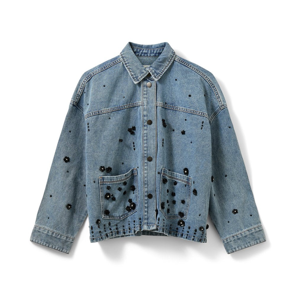 AMAYASW BOXY Jeansjacke