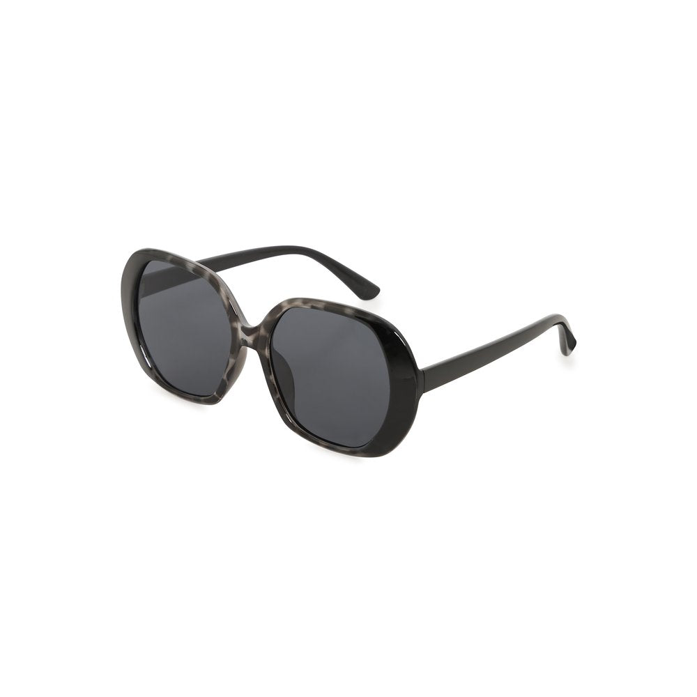 Sonnenbrille groß Schwarz/Leo