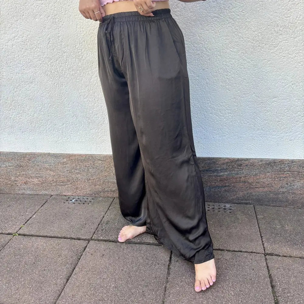 AF Satinhose Stoffhose