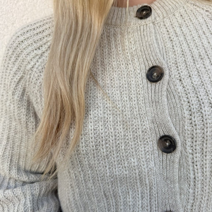 Rib Knit Cardigan