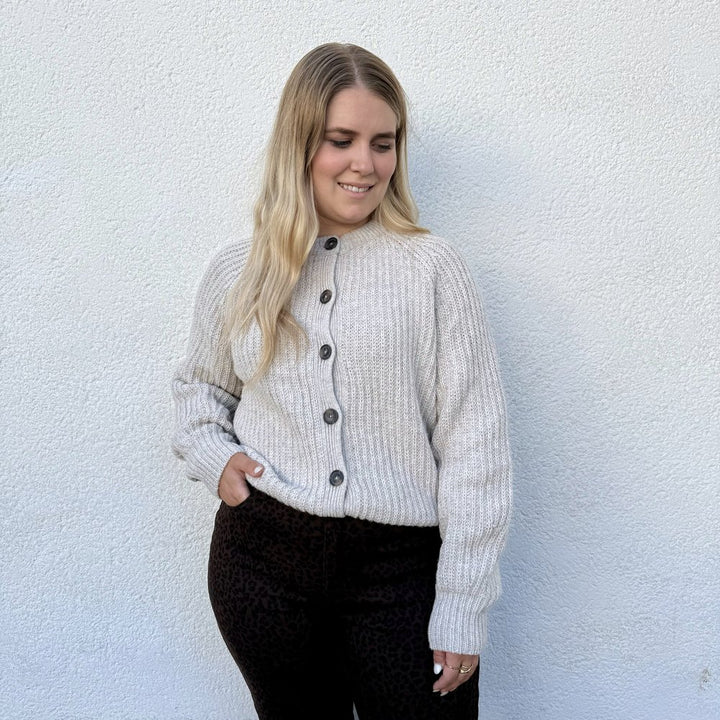 Rib Knit Cardigan