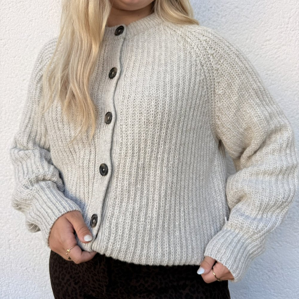Rib Knit Cardigan