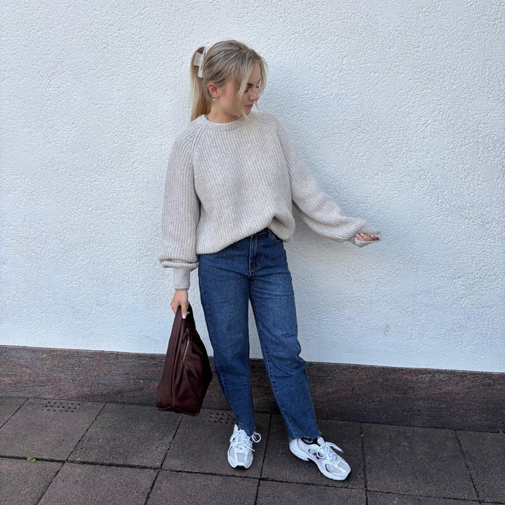 EF Jeans Mom Blue
