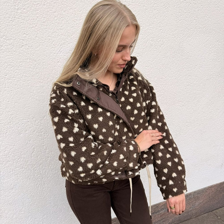 EF Teddyjacke Herzchen