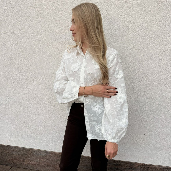 EF Bluse Blumen 3D