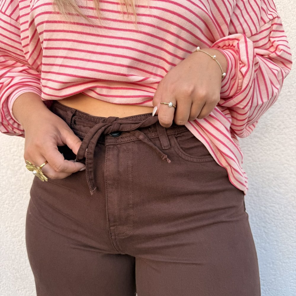 IHHEZANO Jeans Wide leg