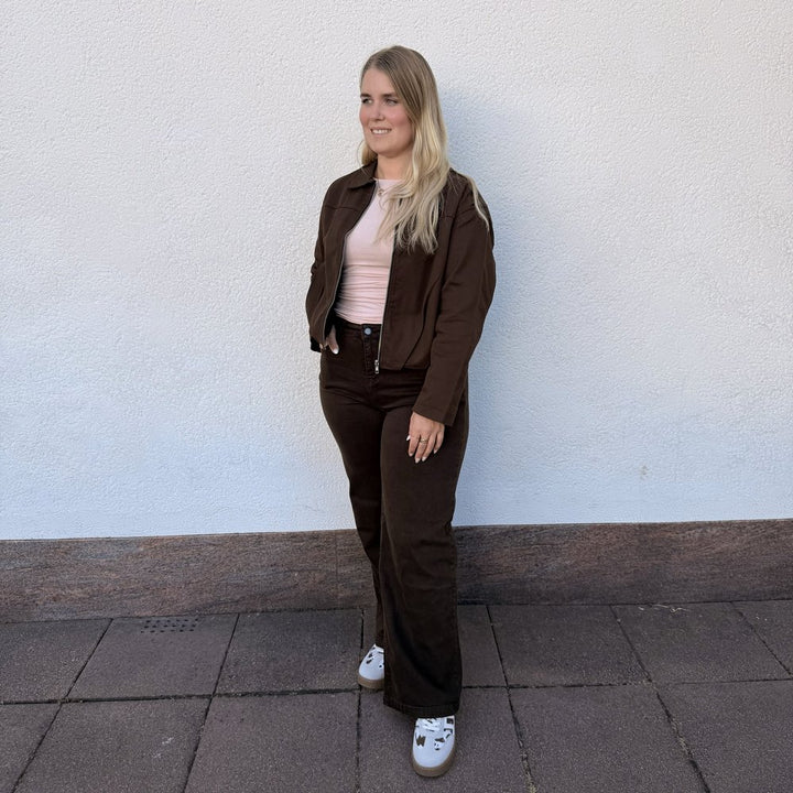 EF Jeansjacke Chocolate