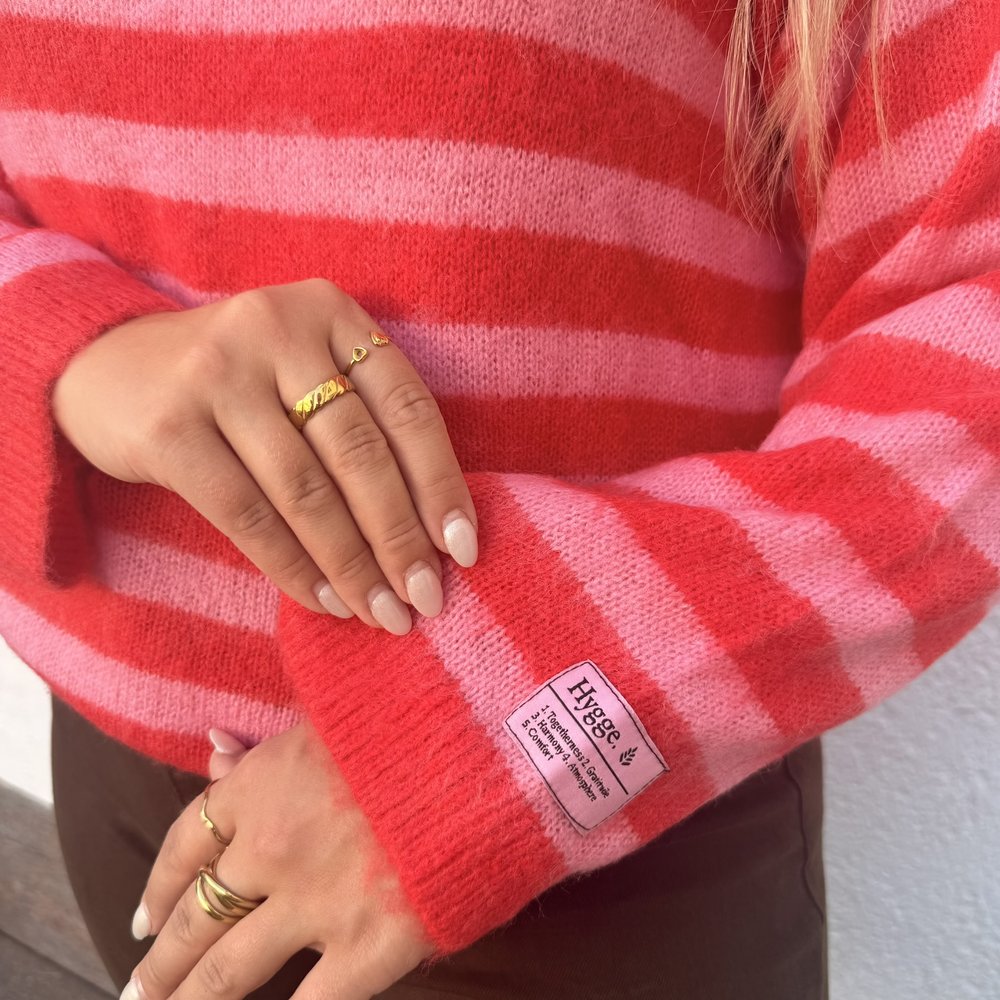 IHBLUSH Pullover gestreift
