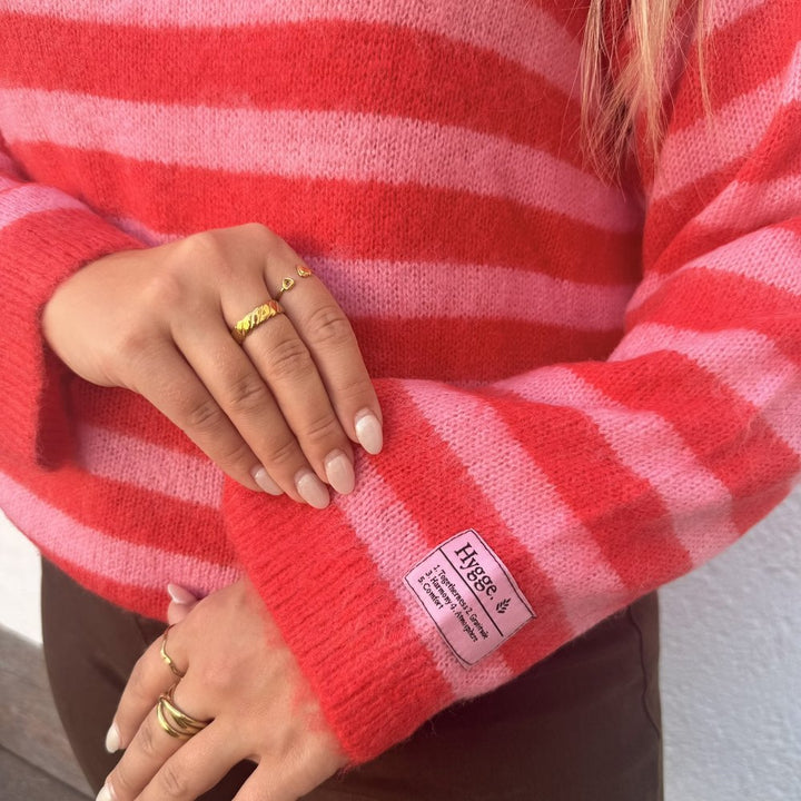 IHBLUSH Pullover gestreift