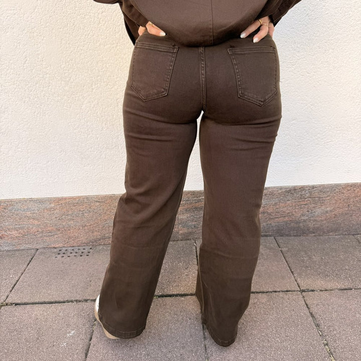 EF Jeans Wide Chocolate