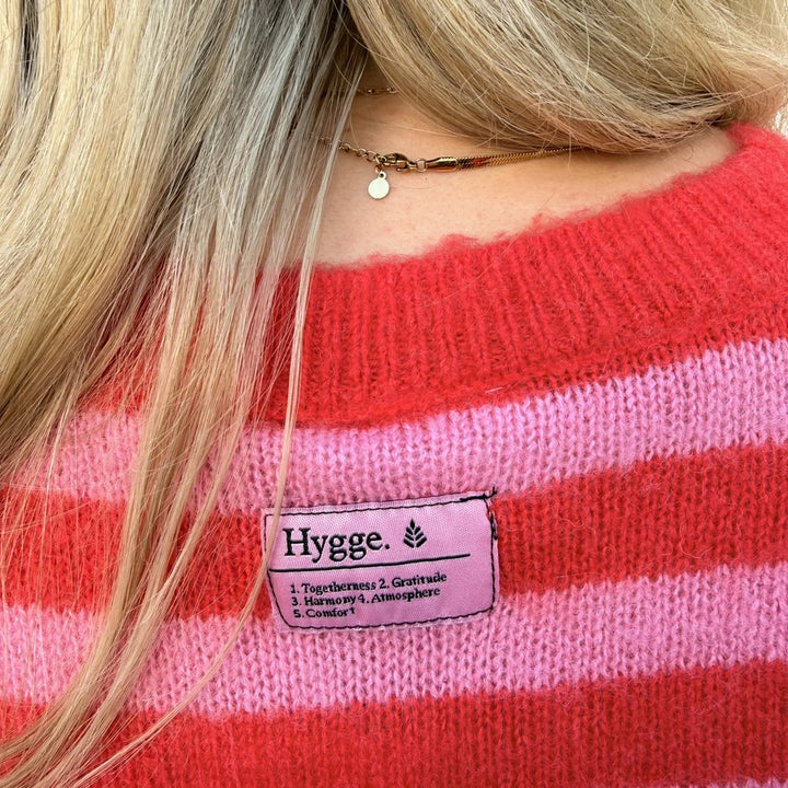 IHBLUSH Strickjacke gestreift