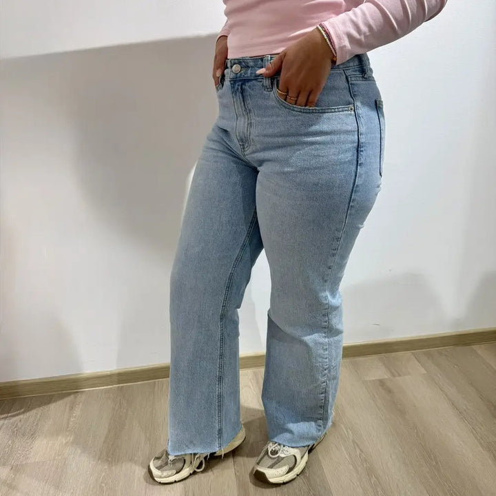 EF Jeans Extra Tall Stright Lightblue Jeans