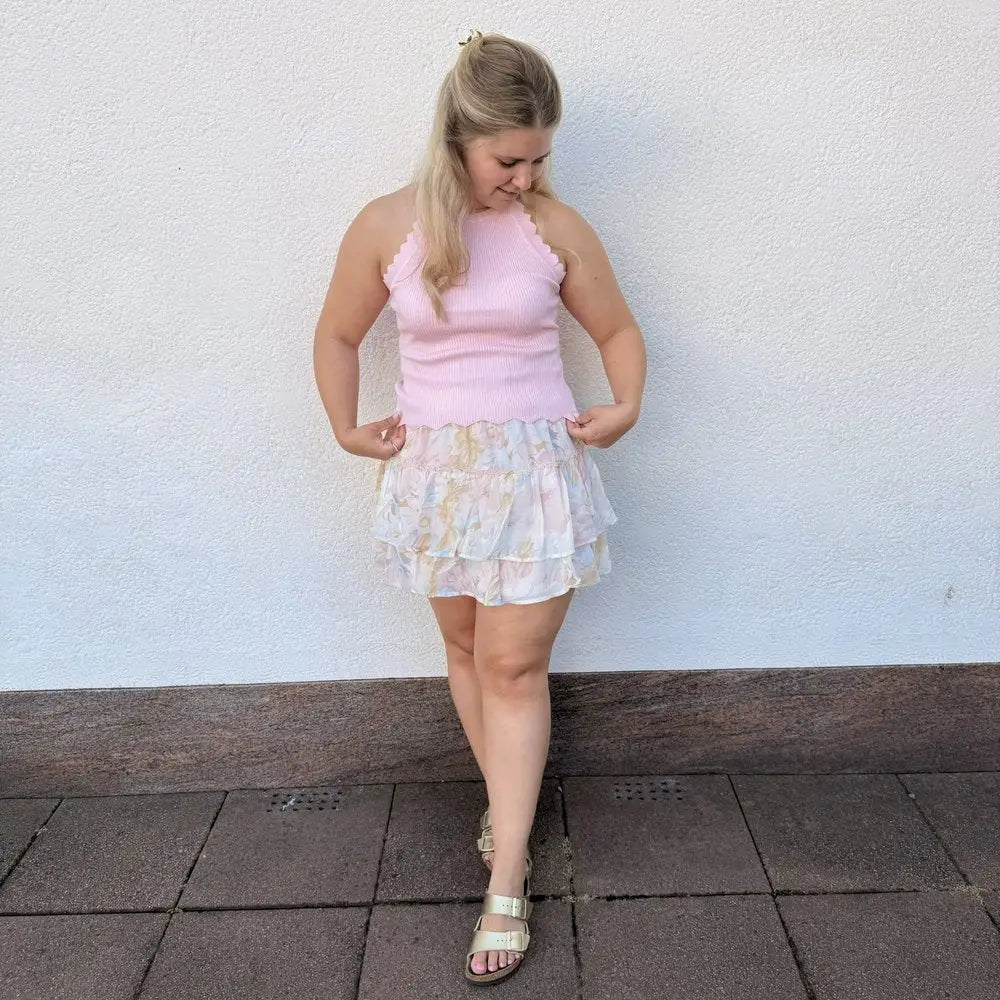 EF Skort Floral Rock