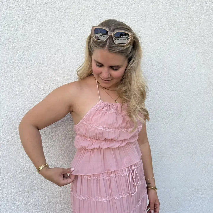 EF Top geraffte Details Top