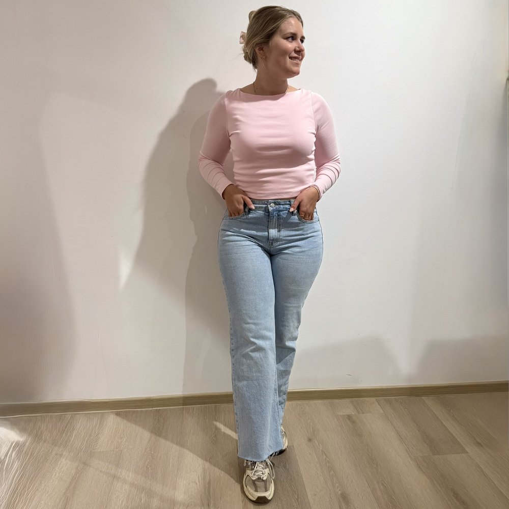 EF Jeans Extra Tall Stright Lightblue
