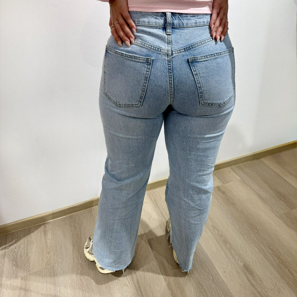 EF Jeans Extra Tall Stright Lightblue