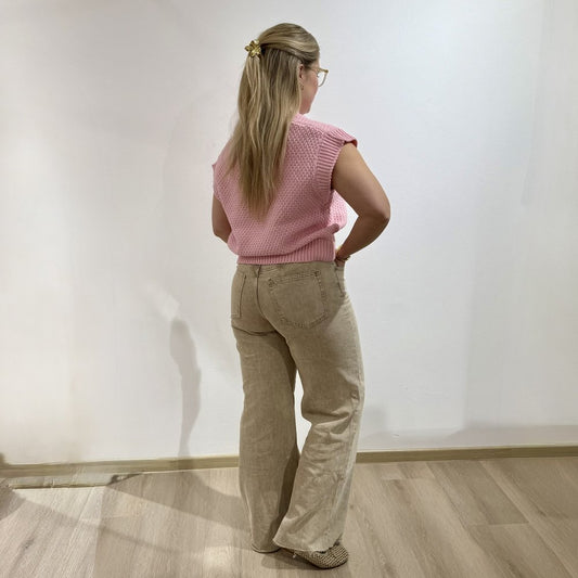 EF Jeans Extra Tall Straight Leg Cappucino