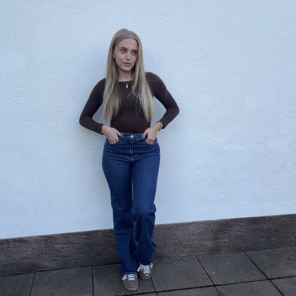 EF Jeans straight long blue