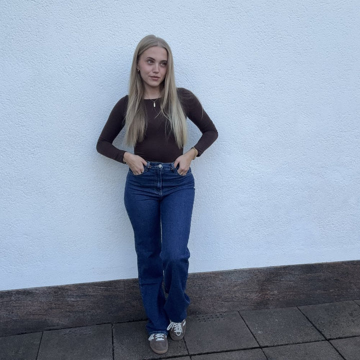 EF Jeans straight long blue