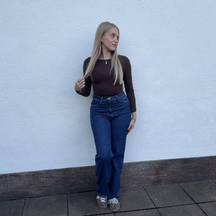 EF Jeans straight long blue