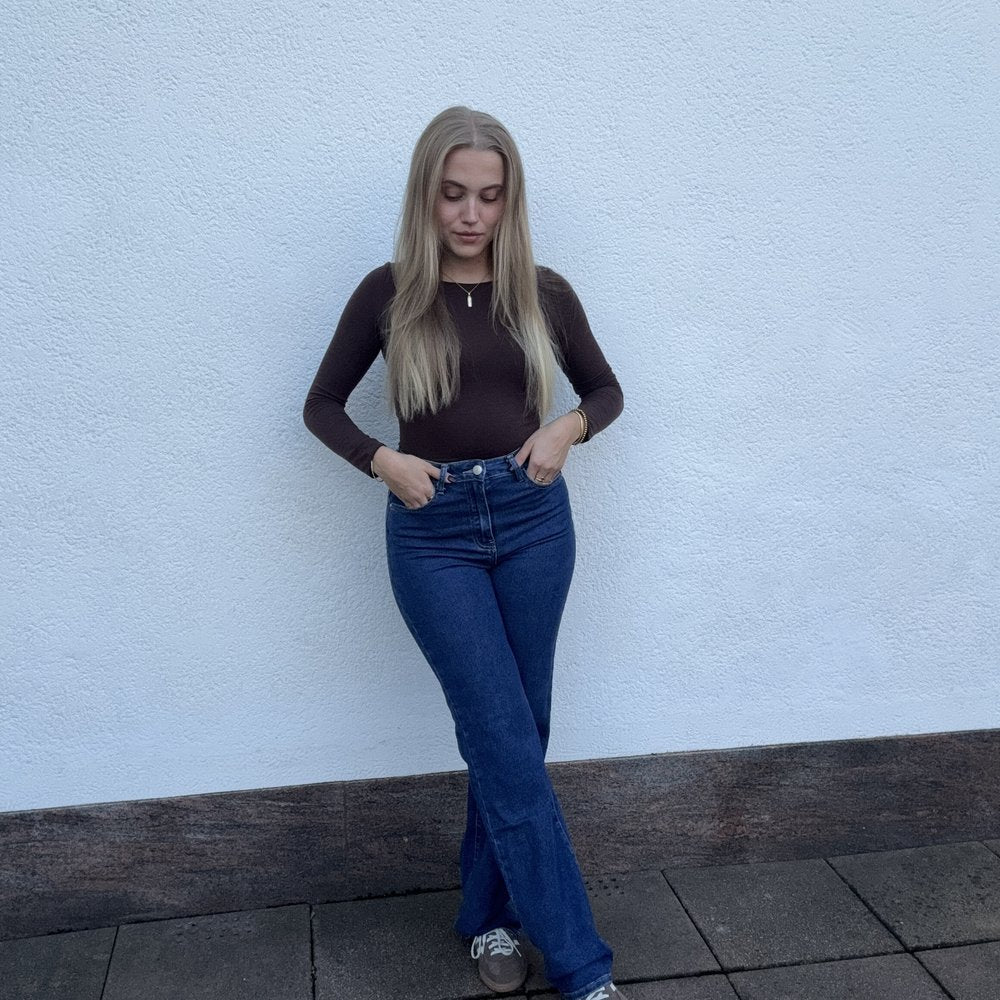 EF Jeans straight long blue