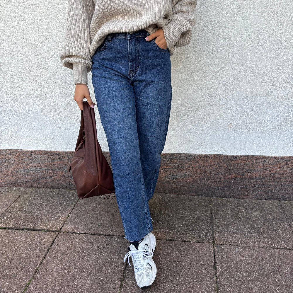 EF Jeans Mom Blue