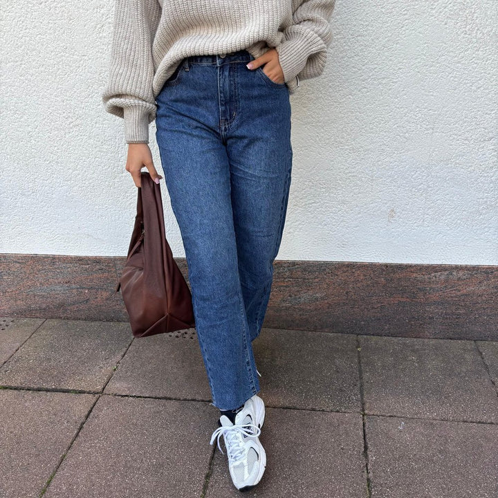 EF Jeans Mom Blue
