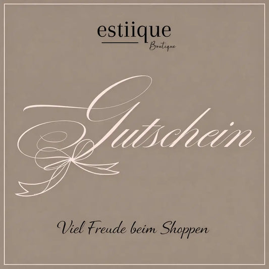 Estiique Geschenkgutschein