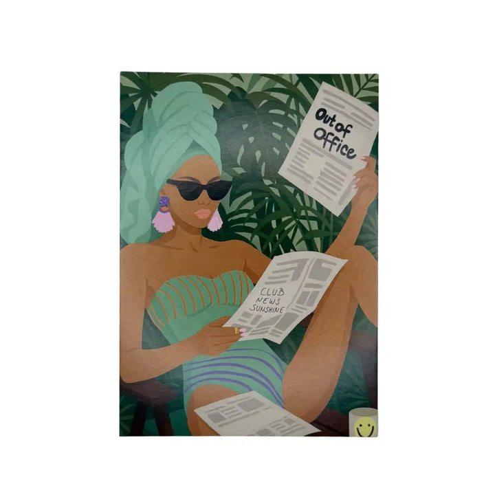 FA Postkarte Sommer - Farbe: Out of Office - Postkarte